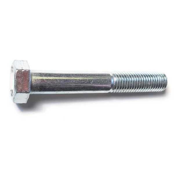 Midwest Fastener Class 8.8, M20-2.50 Hex Head Cap Screw, Zinc Plated Steel, 130 mm L, 5 PK 53539 - main
